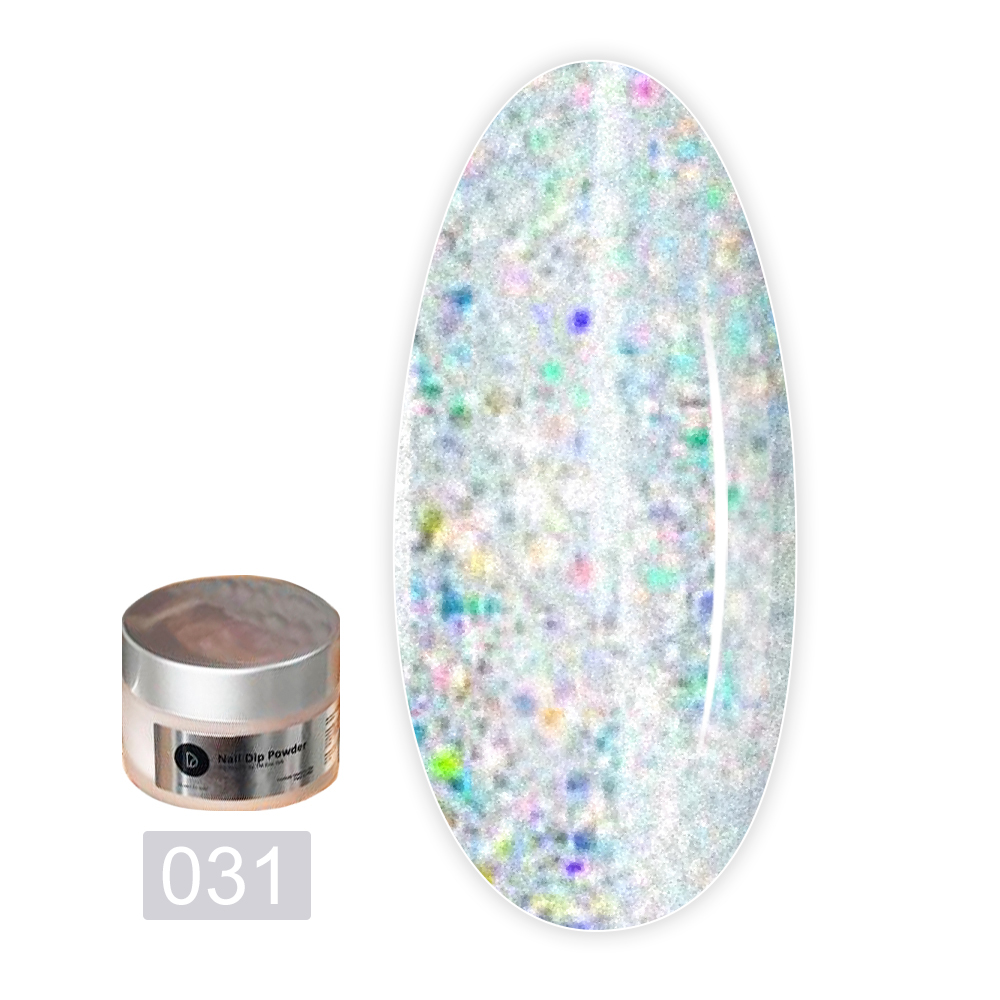 Пудра-Dip для покрытия ногтей Dip системой Shimmer Collection 30 мл (031 Sparking Champagne)