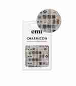 Наклейки для нігтів E.MI Charmicon 3D Silicone Stickers (197 Кольорові смайлики)