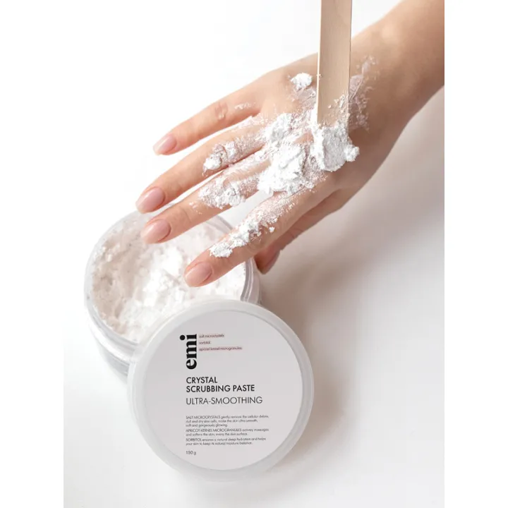 Кристаллическая скрабирующая паста для рук ног и тела E.MI Crystal Scrubbing Paste 150 г