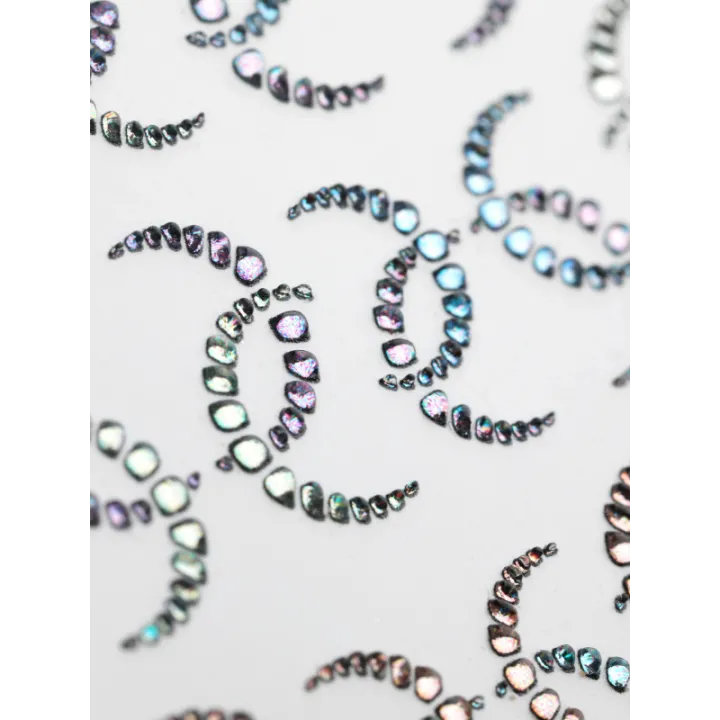 Трафарет-слайдер E.MI 5D NailCrust GLASS (№6 Селена)