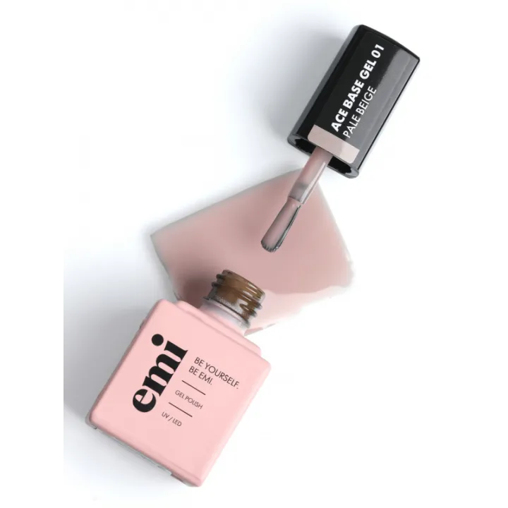 База EMiLac Ace Base Gel 9 мл (01 Pale Beige)
