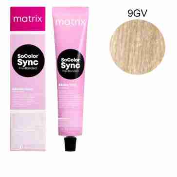 Фарба для волосся без аміаку Matrix Color SYNC 90 г (9GV)