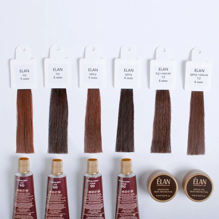 Краска для бровей Elan с длительным эффектом Deep Brow Tint 20 мл (05 SPICY Warm Brown)