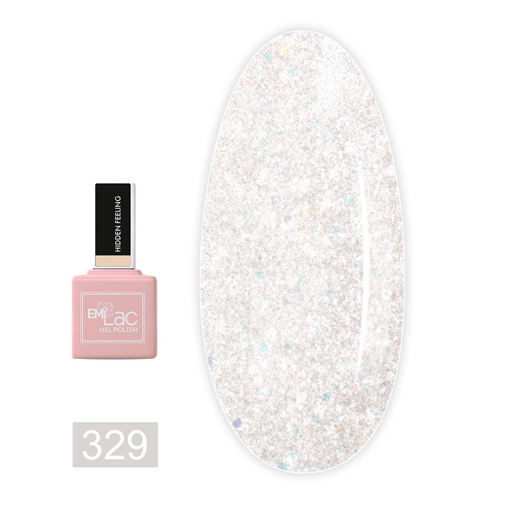 Гель-лак E MiLac 9 мл (329 Місячний камінь)