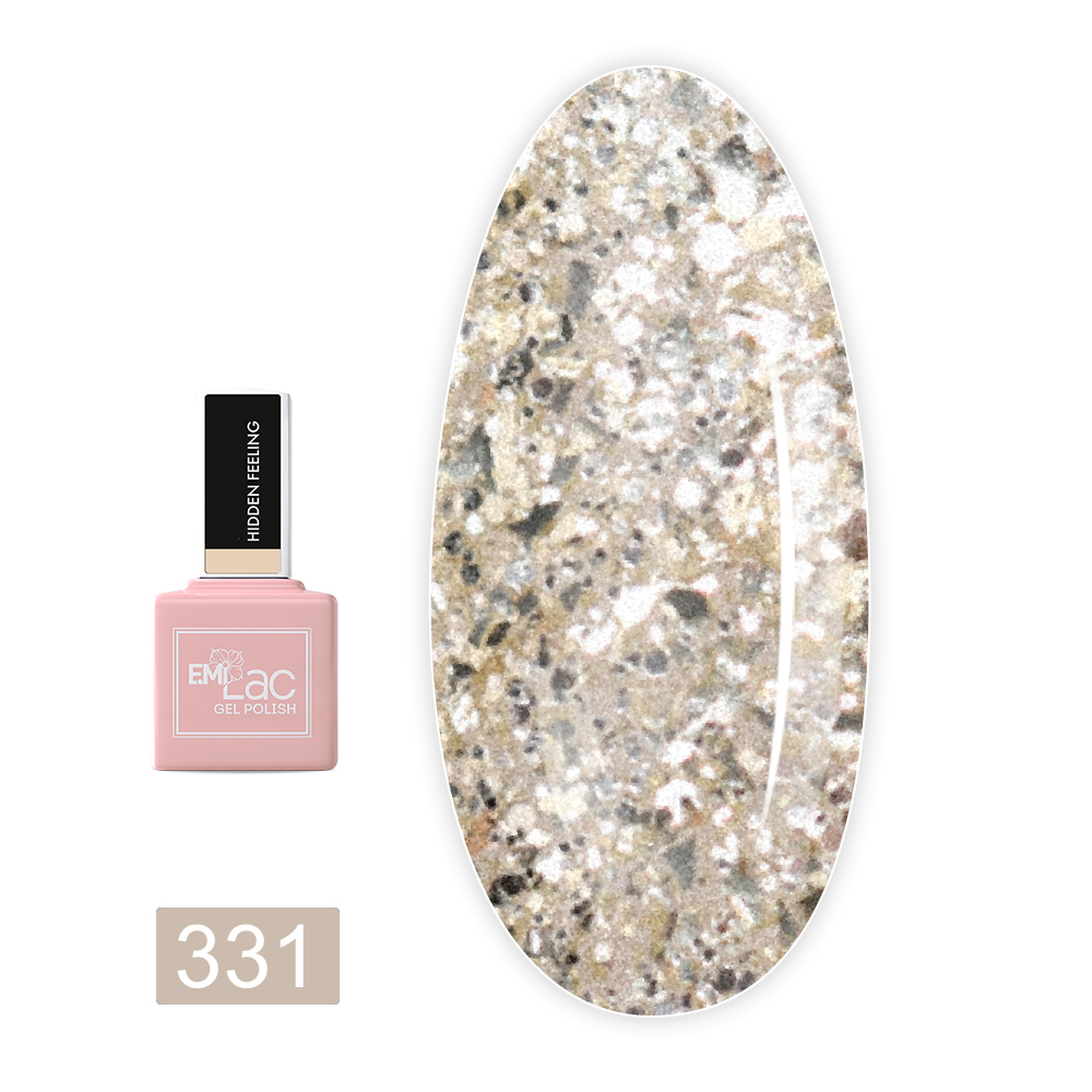 Гель-лак E MiLac 9 мл (331 Жовтий алмаз)