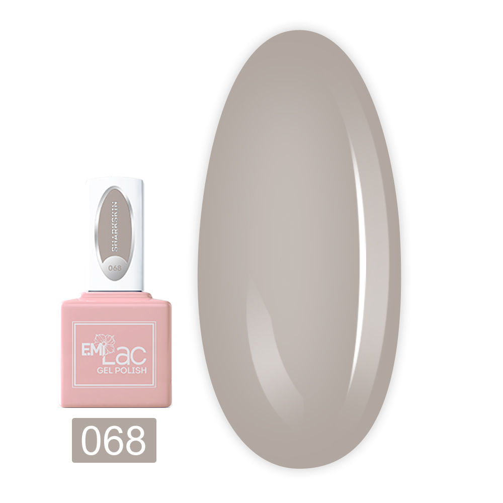 Гель лак E.MI Lac 9 мл (068 Акулья кожа)