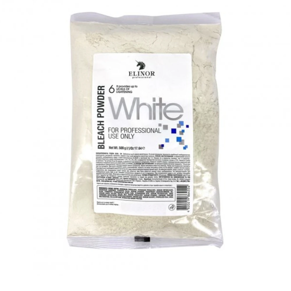 Порошок ELINOR Bleach White Powder Обесцвечивающий 500 г