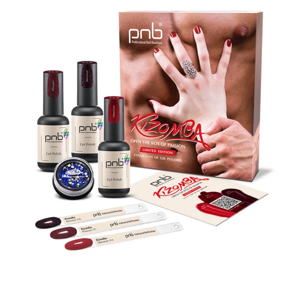 Набір гель-лаків PNB Kizomba 8 мл