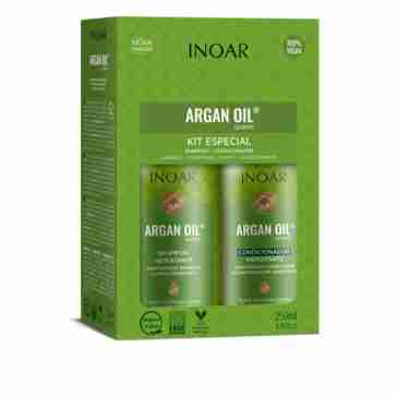 Набір INOAR Kit Duo Argan Hidratante для комбінованого волосся 2х250 мл