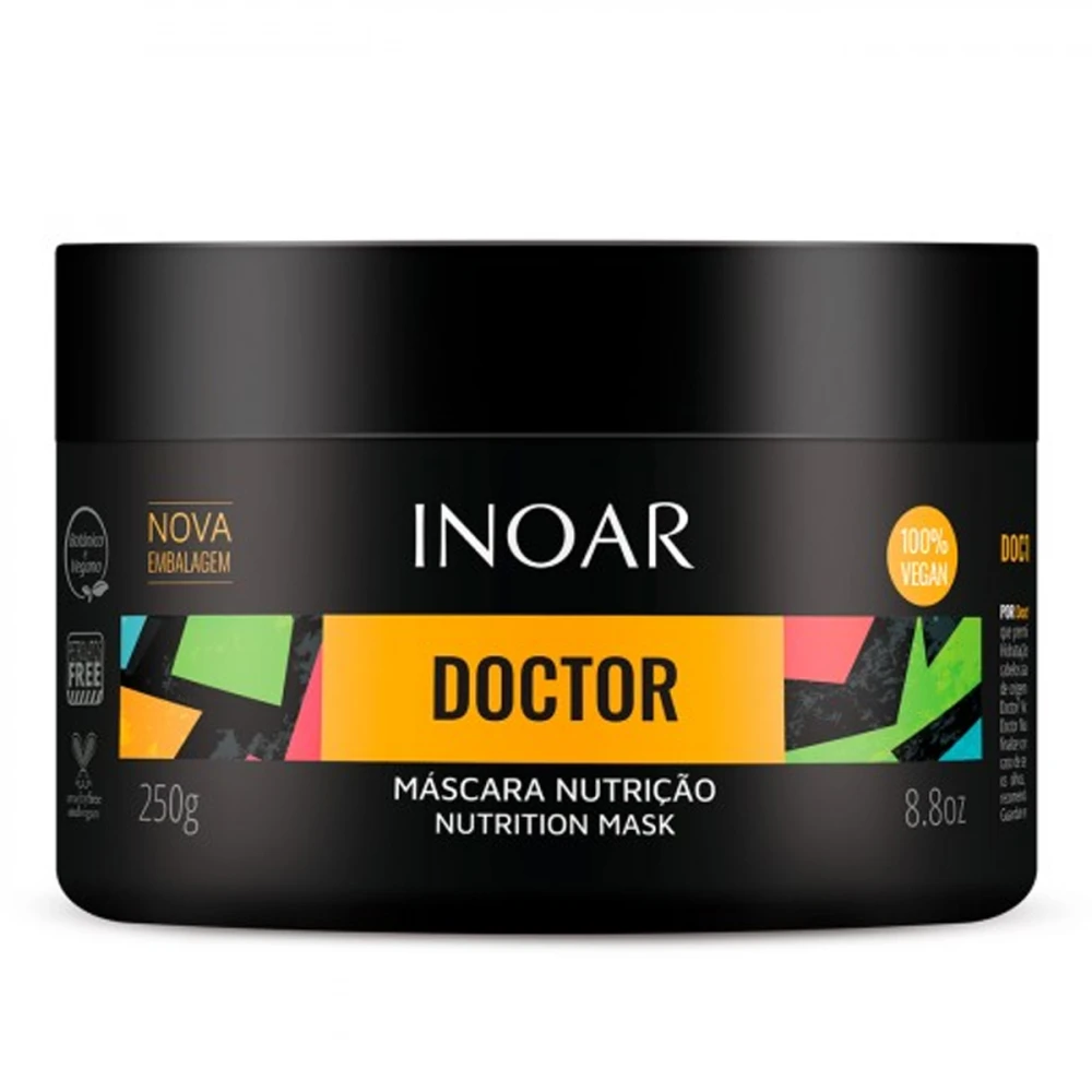 Маска для питания волос INOAR DOCTOR Nutricao 250 г