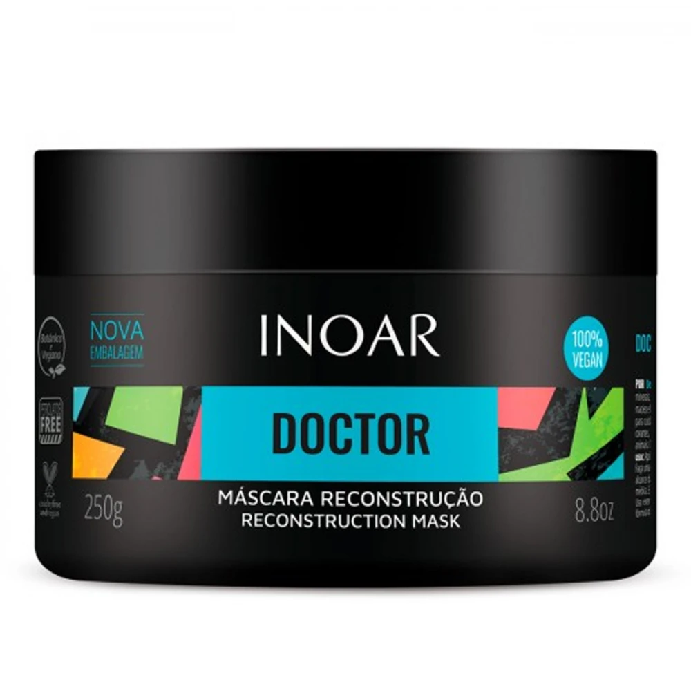 Маска для питания волос INOAR DOCTOR Reconstruction 250 г