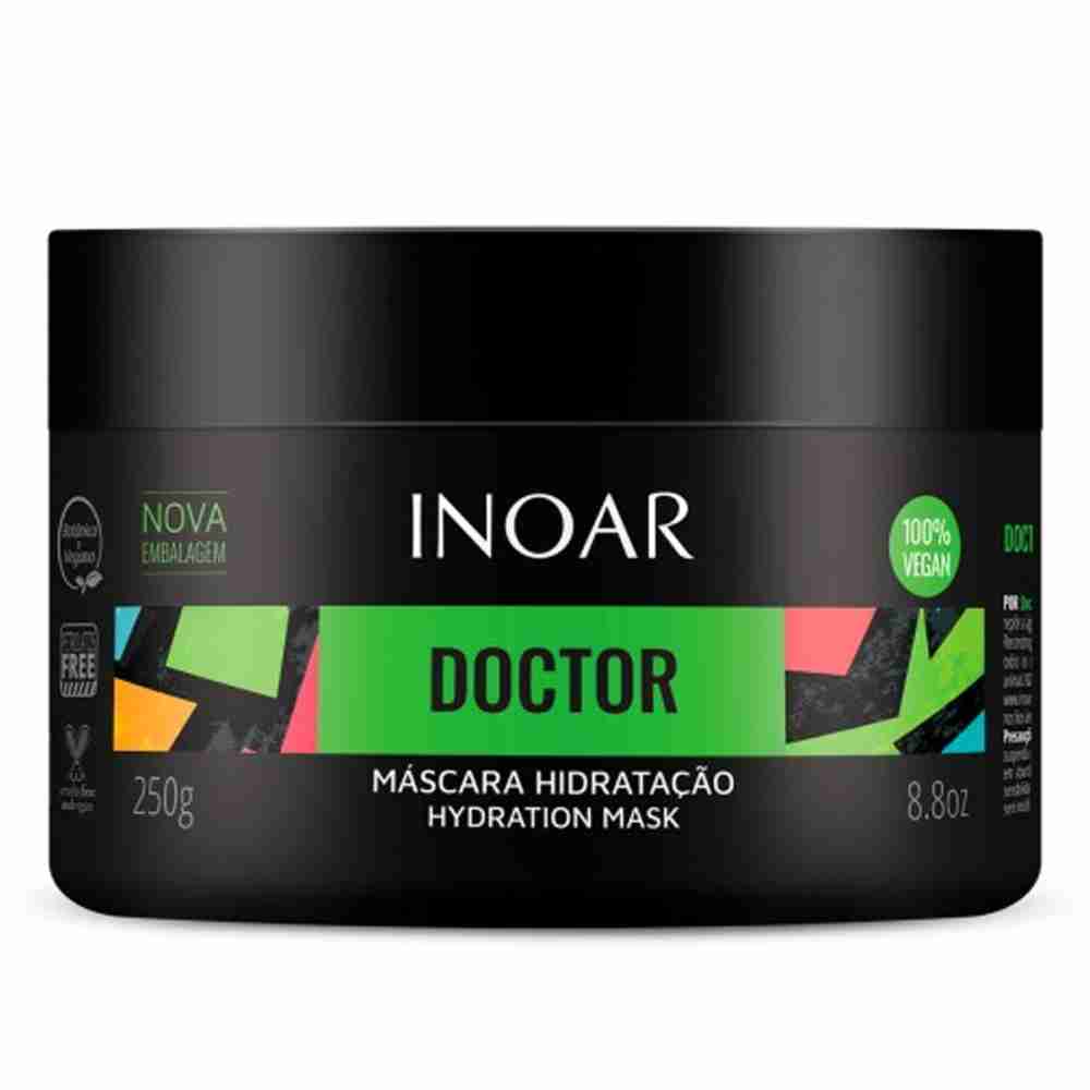 Маска для увлажнения волос INOAR DOCTOR Hydration 250 г