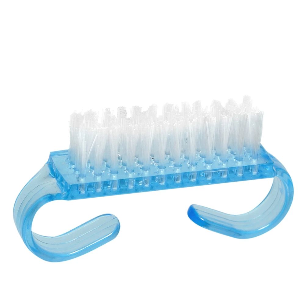 Щетка-рожок малый (цветная) 20 шт (Голубая)