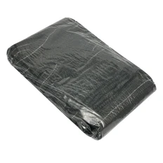 Шапочка-берет спанд на 1-й резинке (набор) 100 шт (черная)