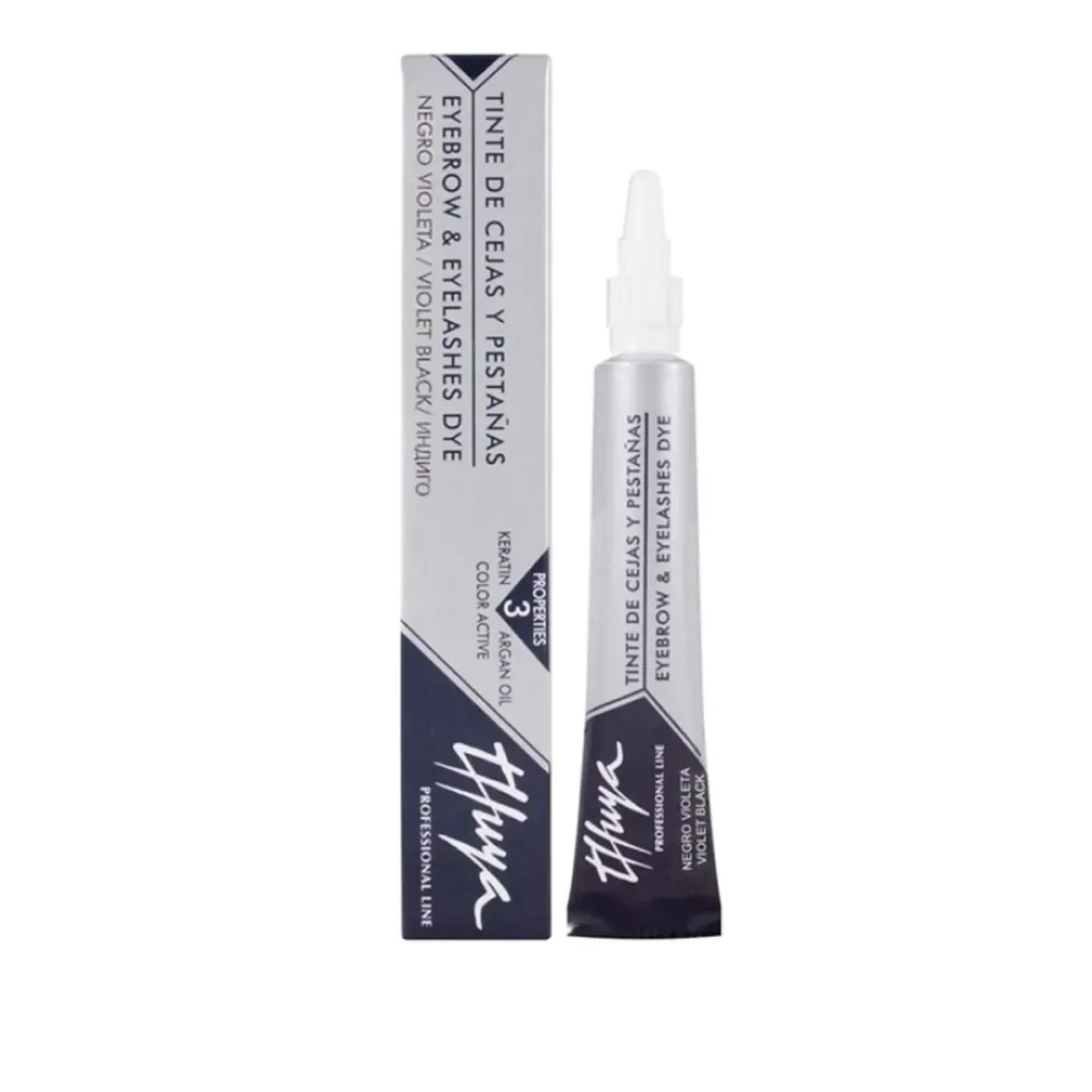 Краска для бровей и ресниц Платиновая линия 14 мл (Фиолетово-черная)