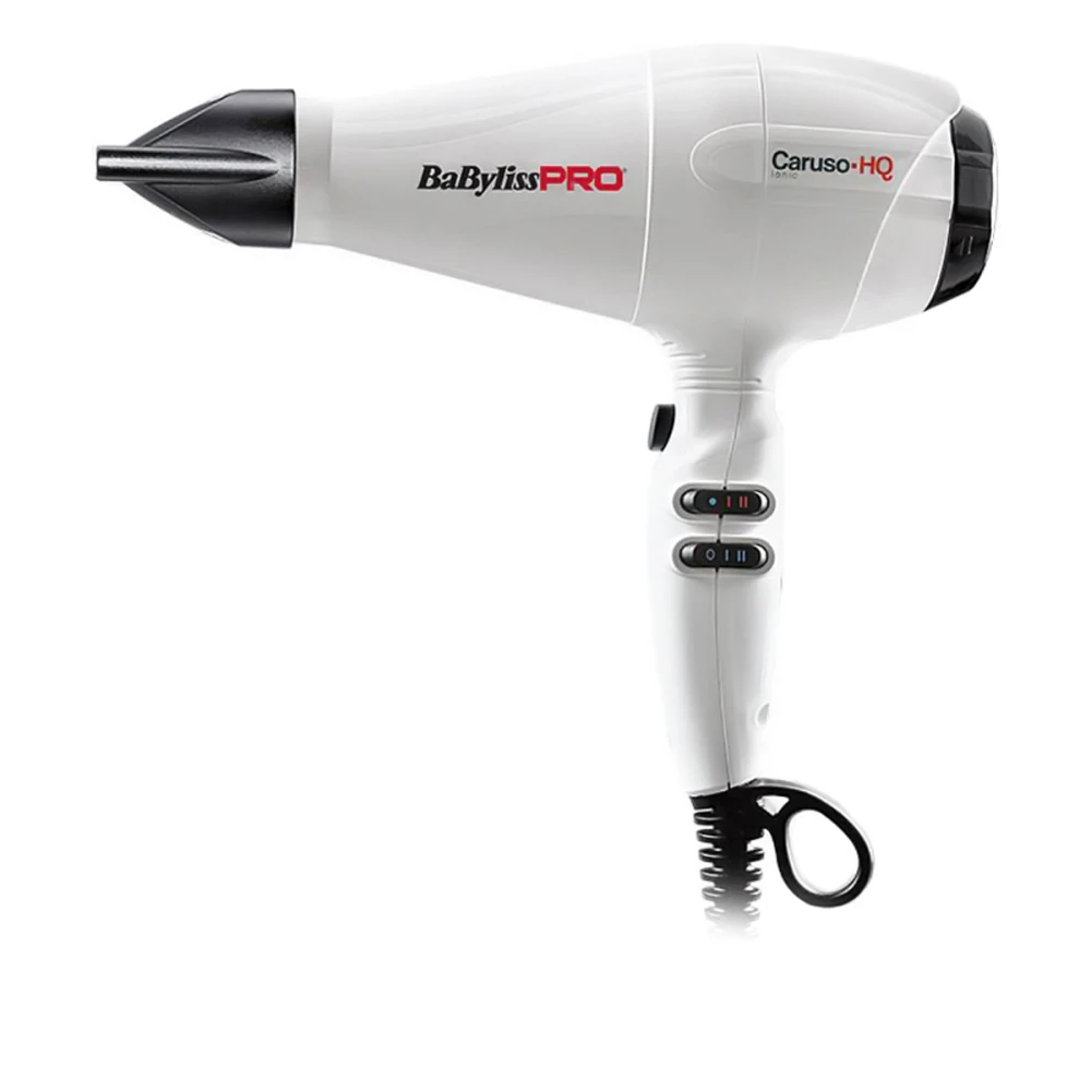 Фен Babyliss CARUSO-HQ Ionic 2400 W білий