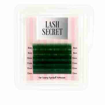 Вії Lash Secret Смарагдові 6 ліній (0.07D (8-13))
