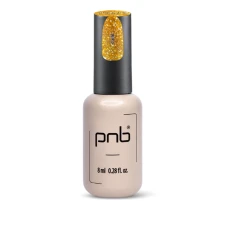 Топ светоотражающий PNB Shock UV/LED No Whipe 8 мл (Gold)