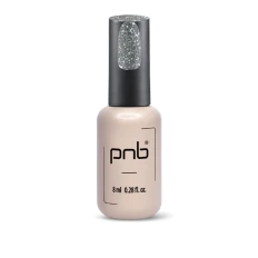 Топ светоотражающий PNB Shock UV/LED No Whipe 8 мл (Silver)