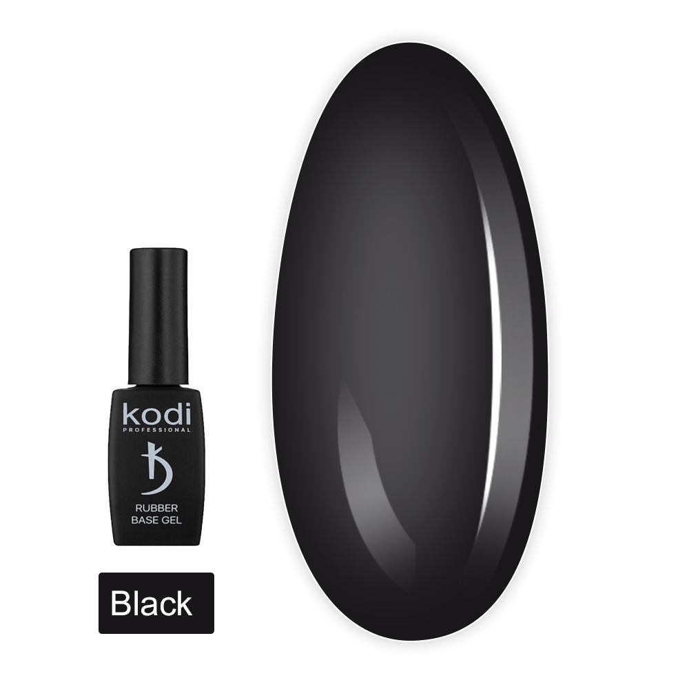 База KODI Color Rubber Base Gel 8 мл (Black)