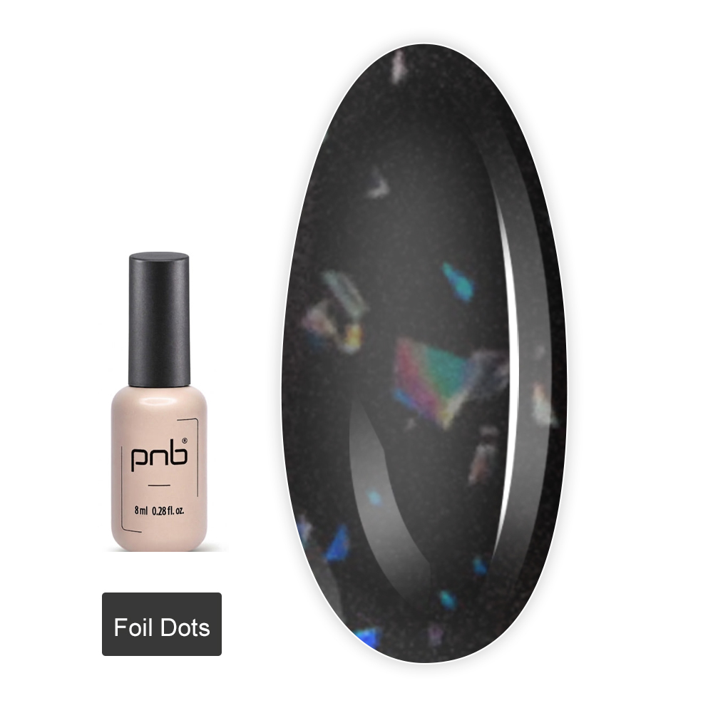 Топ PNB Art Top UV/LED 8 мл (Foil Dots)