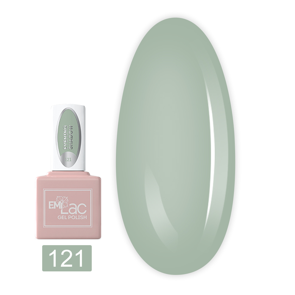 Гель-лак E.MI Lac 9 мл (121 Вечірня тінь)