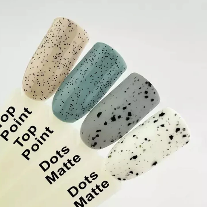 Топ NailApex Dots Matte Point Gel 15 мл