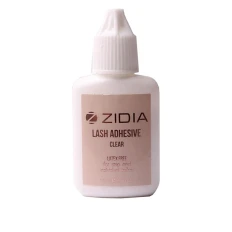 Клей для накладных ресниц и пучков ZIDIA прозрачный 15 ml