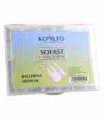 Формы KOMILFO SoFast мягкие для быстрого наращивания ногтей 300 шт (Nude Ballerina Medium)