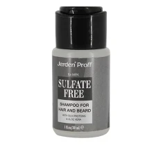 Шампунь безсульфатный мужской для всех типов волос Jerden Proff Sulfate free for hair and beard 30 мл