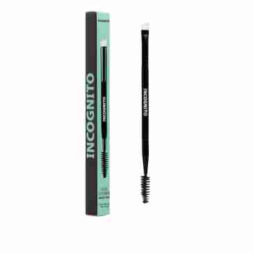 Кисть для коррекции бровей и ресниц Incognito Dual Eyebrow