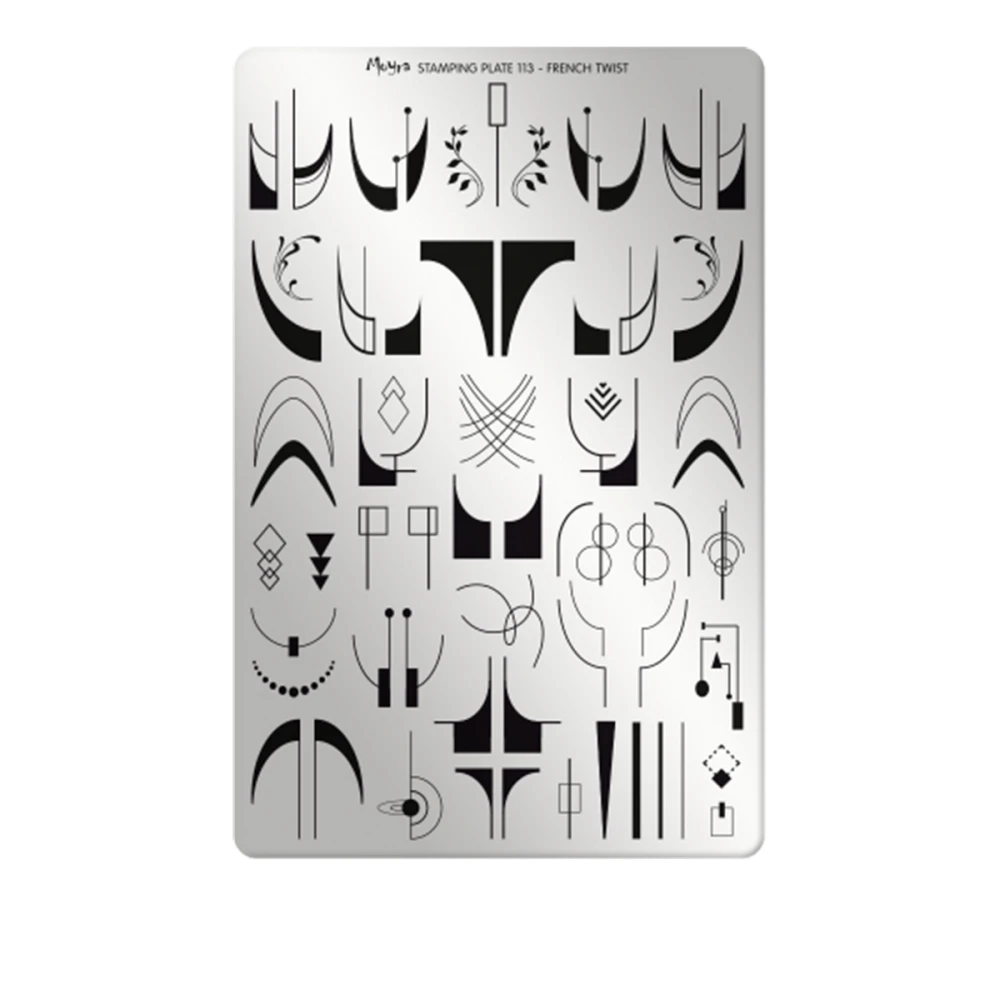 Пластини для стемпінгу Moyra (113)