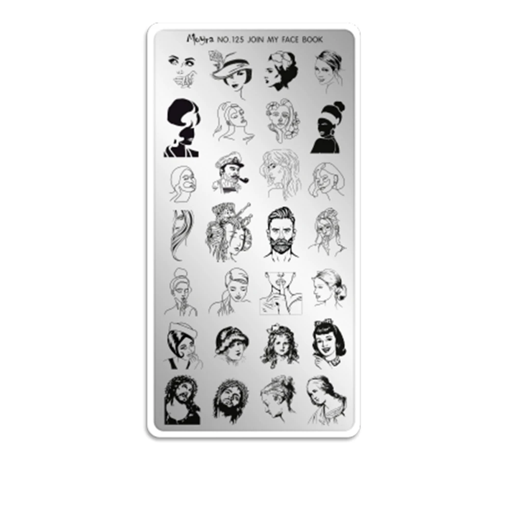 Пластины-мини для стемпинга Moyra (125)