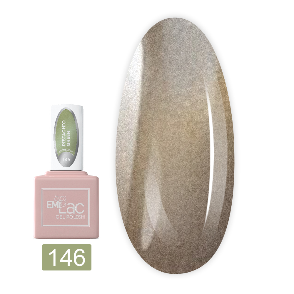 Гель лак E.MI Lac 9 мл (146 Фисташковый)