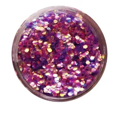 Круги мини "пупырышки" NailApex (123 хамелеон сиреневый)