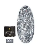 Гель FOX Glow Glitter Gel 5 мл (003)