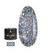 Гель FOX Glow Glitter Gel 5 мл (003)