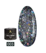 Гель FOX Glow Glitter Gel 5 мл (006)