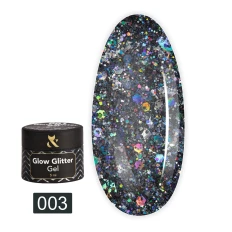 Гель FOX Glow Glitter Gel 5 мл (003)