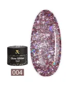 Гель FOX Glow Glitter Gel 5 мл (006)