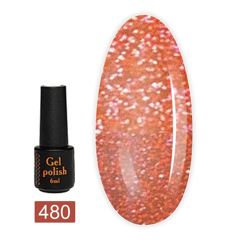 Гель-лак світловідбивний NailApex 6 мл (480)