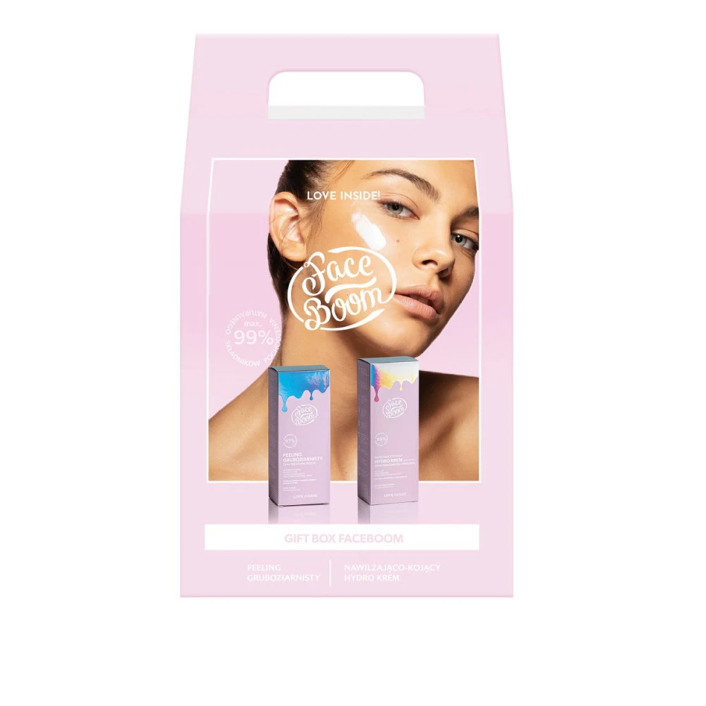 Набор подарочный BIELENDA FACE BOOM (крем 50мл+скраб 50мл)