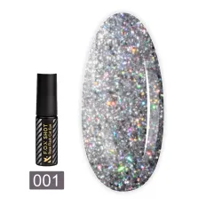 База для гель-лаку світловідбивна FOX Base Flash Cat Eye 5 мл (001)