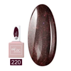 Гель лак E.MI Lac 9 мл (220 Мисс Бордо)