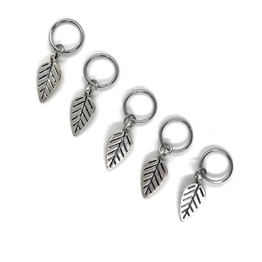 Пирсинг для волос SweetBeads 5 шт/уп (листочки)