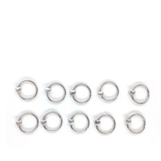 Пирсинг для волос SweetBeads 10 шт/уп (мини-сердечка)