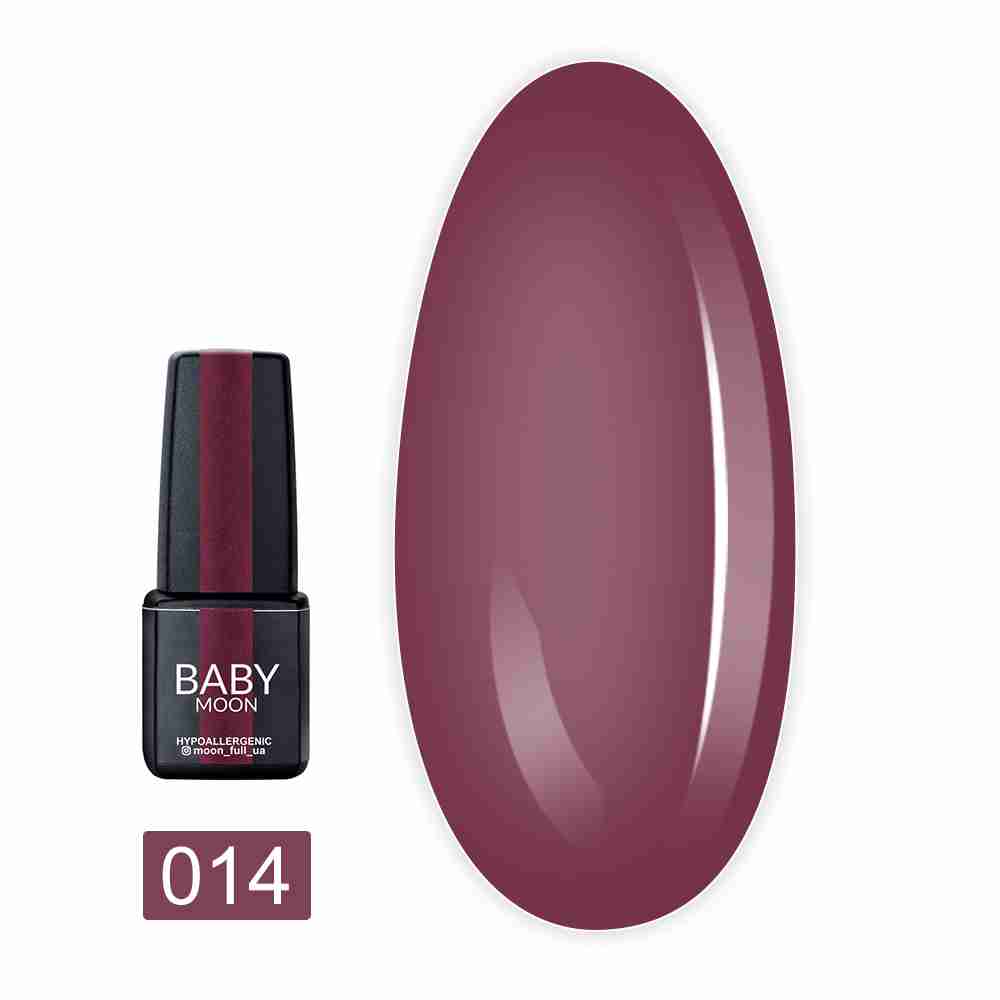 Гель-лак Baby Moon Burgundy 6 мл (014)