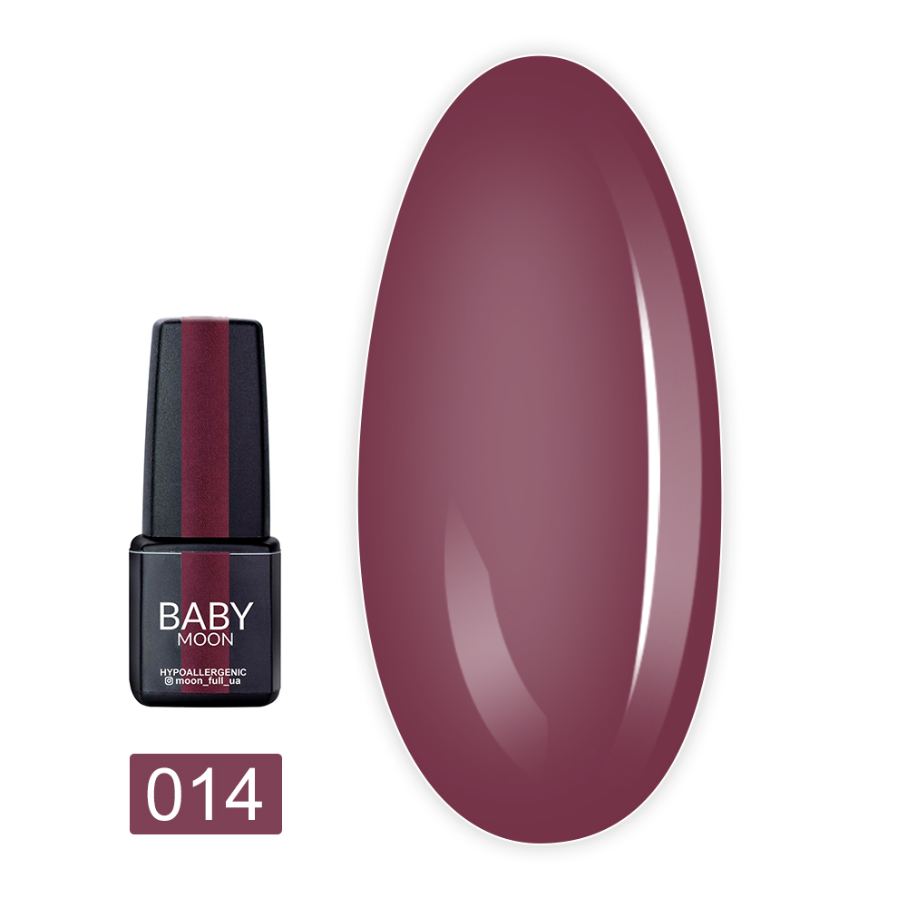 Гель лак Baby Moon Burgundy 6 мл (014)