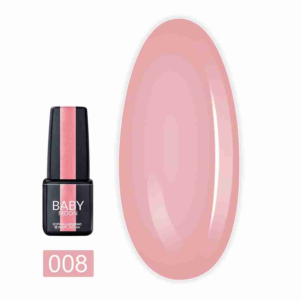 Гель-лак Baby Moon Dolce Rose 6 мл (008)