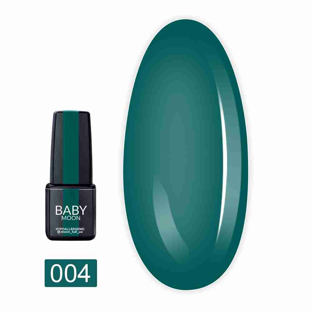 Гель-лак Baby Moon Green Sea 6 мл (004)